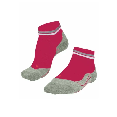 Afbeelding van FALKE vrouwen RU4 Short Reflect hardloopsokken medium vulling anti blaar korte veganistische sneldrogende ademende katoenen functionele draad 1 paar
