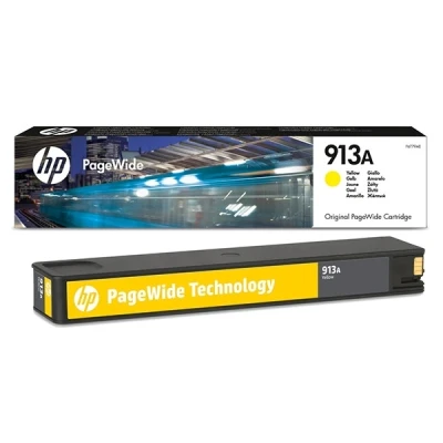 Image de HP 913A Cartouche d’encre jaune PageWide authentique