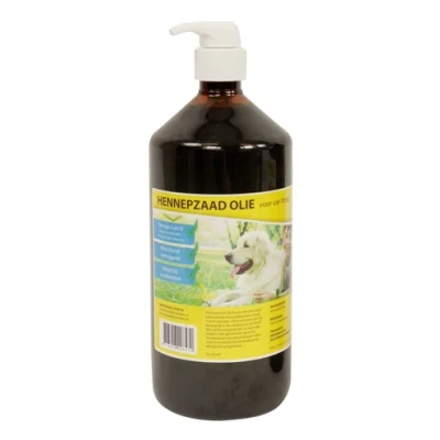 Afbeelding van Utopia Diertotaal Hennepzaadolie Met Pompje 1 LTR (399344)