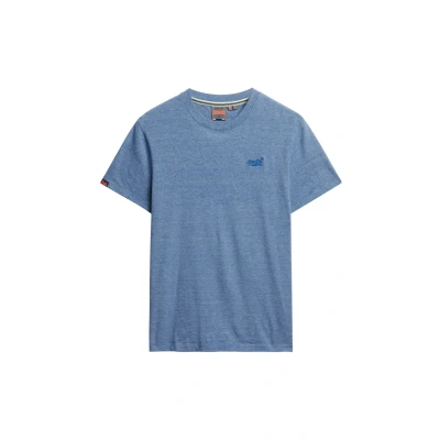 Afbeelding van Superdry Vintage LOGO Tshirt basic, Heren, Maat: Medium, Ocean blue feeder