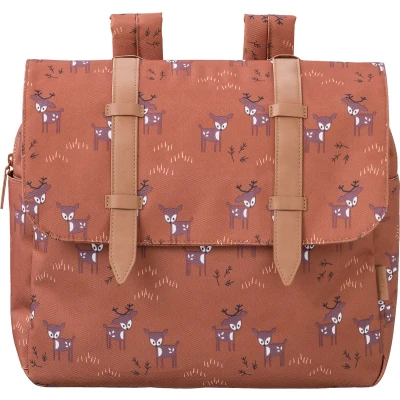 Afbeelding van Fresk boekentas hert amber brown 29 cm