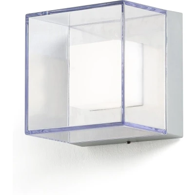 Afbeelding van Konstsmide San Remo LED 6x1W flush square 14cm 230V 3000K grijs/rook