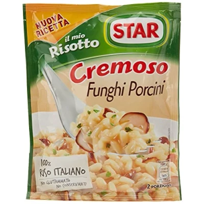 Afbeelding van 12 x Star il mio Risotto Funghi rijst steenslag 175 g Italiaanse gerechten