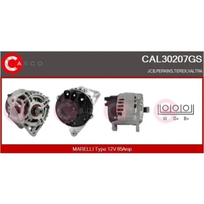 Afbeelding van CASCO CAL15044GS Dynamo / Alternator 12V 200A