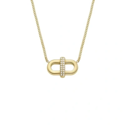 Afbeelding van Fossil Ketting Gold coloured, Dames, Maat: One Size, coloured
