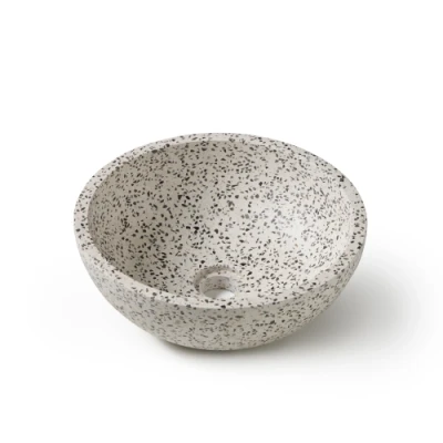 Afbeelding van Terrazzo Waskom Venecia Grijs 35x35x12 cm