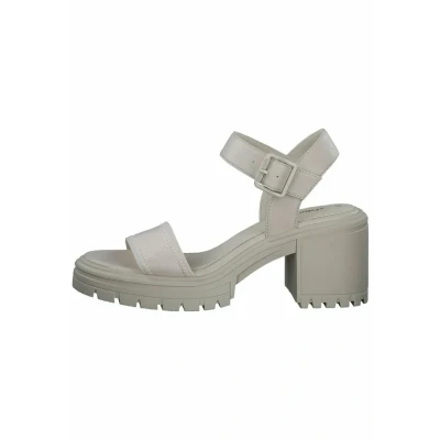 Afbeelding van s.Oliver Sandalen met plateauzool cream, Dames, Maat: 40, Cream Hoogwaardig imitatieleer