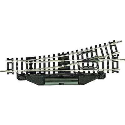 Afbeelding van N Fleischmann rails (zonder ballastbed) 22265 Wissel, Links 112.6 mm 15 362.6 1 stuk(s)