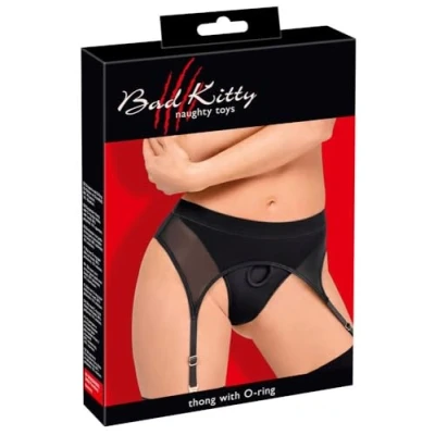 Afbeelding van Bad Kitty Suspender Thong 2XL
