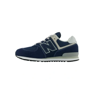 Afbeelding van New Balance 574 CORE Sneakers laag voor kinderen, Maat: 37.5, Navy white Kunststof