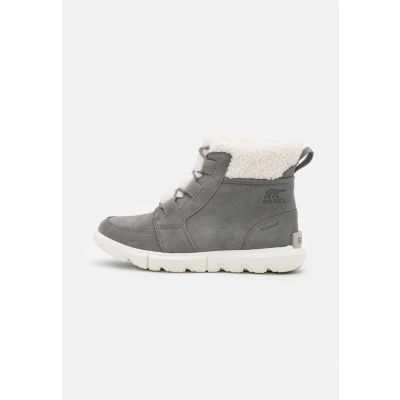 Afbeelding van Sorel EXPLORER Carnival Snowboots, Dames, Maat: 36, Quarry/dove Leer en textiel