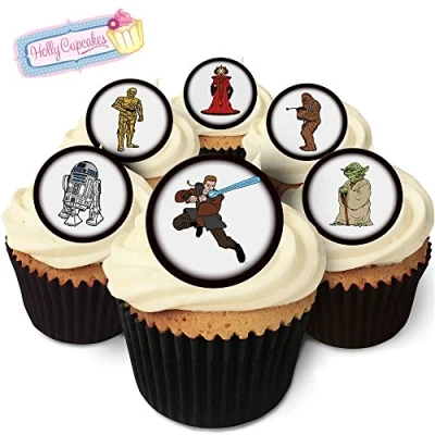 Afbeelding van 24 prachtige eetbare taartdecoraties, geïnspireerd door Star Wars /