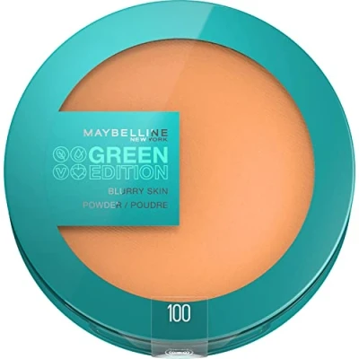 Afbeelding van Maybelline New York Green Edition Powder Poeder, Dames, Maat: 9 g, 100