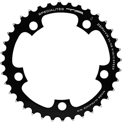 Afbeelding van Specialites Ta Zephyr Interior Kettingblad Zwart 33t