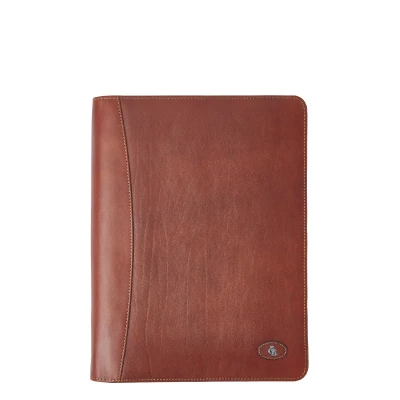 Afbeelding van Castelijn &amp; Beerens Gaucho A4 Conference Folder Zip Around cognac