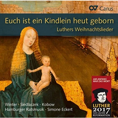 Afbeelding van Veronika Winter &amp; Ina Siedlaczek Jan Kobow Hamburger Euch Ist Ein Kindlein Heut Geborn (CD)