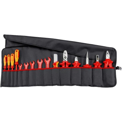 Afbeelding van KNIPEX 98 99 13 Gereedschapsset Elektricien Incl. tas 15 delig