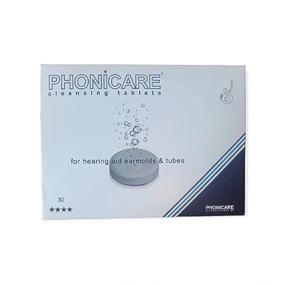 Afbeelding van Phonicare schoonmaaktabletten hoortoestellen otoplastieken