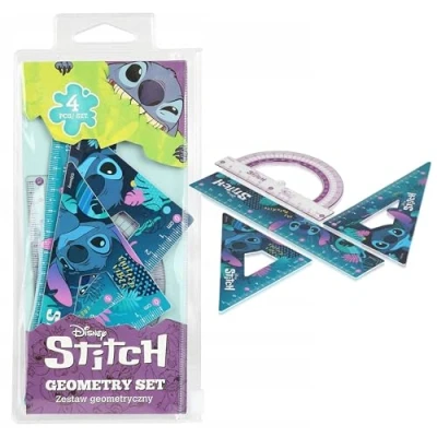 Afbeelding van DISNEY Stitch Schoolspullen set, geometrisch keukengerei
