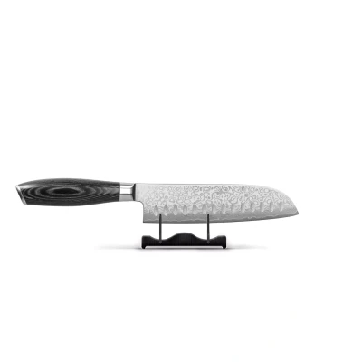 Afbeelding van Shinrai Japan Damast Pakka Wood Santoku 18 cm
