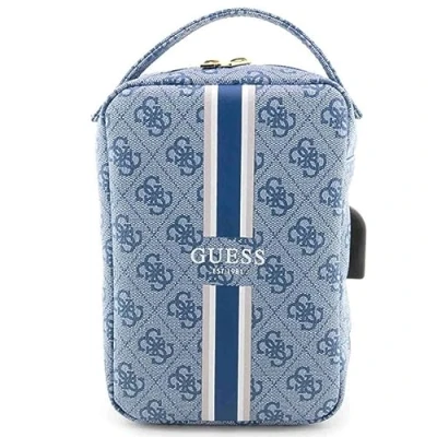 Afbeelding van GUESS, USB reistas Stripe 4G model, Blauw