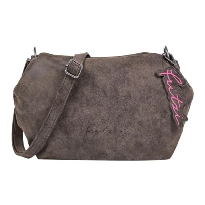 Afbeelding van Fritzi aus Preußen Joshi Schoudertas, Dames, Maat: One Size, Choc