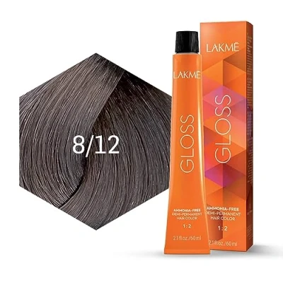 Afbeelding van Lakmé Gloss Color Rinse 60 ml 8/12 As Violet Lichtblond