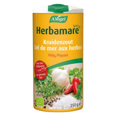 Afbeelding van A.Vogel Herbamare Spicy Kruidenzout Bio (250gr)