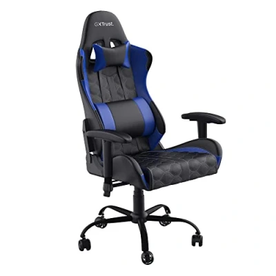 Image de Siège Gaming Trust Resto GXT 708B Noir et Bleu