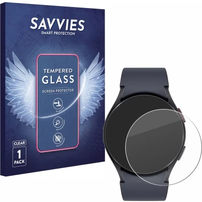 Afbeelding van Savvies Glas Screenprotector voor Samsung Galaxy Watch 6 (40 mm) Gehard Beschermglas 9H