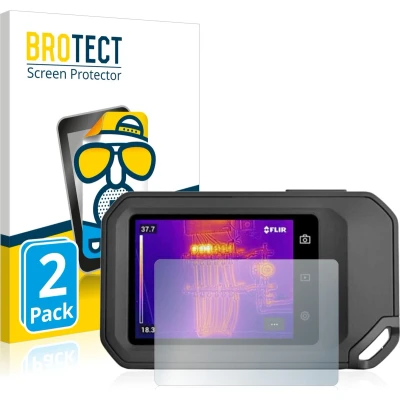 Afbeelding van BROTECT Screenprotector voor Flir C5 Folie Beschermfolie matte (2 Stuks)