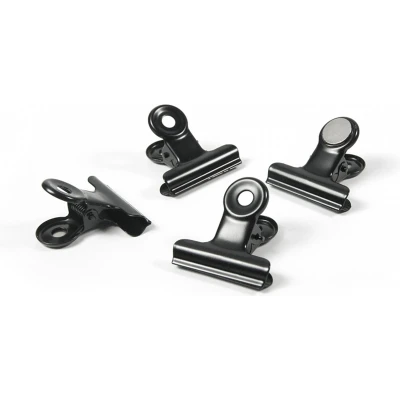 Afbeelding van Trendform Magnetische clip Graffa zwart set van 4