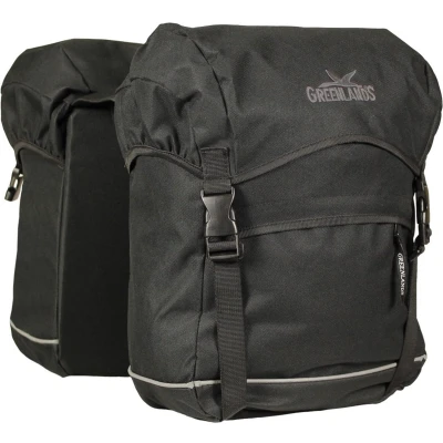 Afbeelding van Greenlands Dubbele fietstas Travel Bag 40 liter 30 x 37 17 (2x) zwart