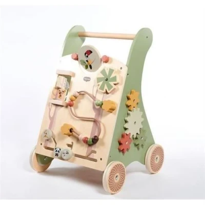 Image de Chariot de marche en bois Boho Chic A partir 18 mois