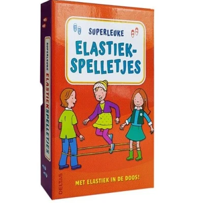 Afbeelding van Uitgeverij deltas superleuke elastiekspelletjes met elastiek