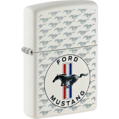 Afbeelding van ZIPPO Ford Mustang Horse &amp; Ba 60006124 Benzine aansteker