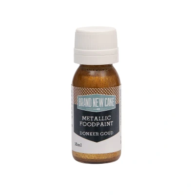 Afbeelding van BrandNewCake Metallic Food Paint Goud 18ml