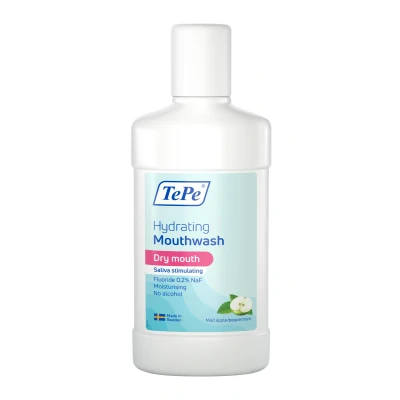Afbeelding van TePe Hydraterende Mondspoeling Mild Apple Peppermint 500 ml