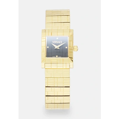 Afbeelding van Versace Watches Mosaic Horloge Yellow goldcoloured, Dames, Maat: One Size, gold coloured