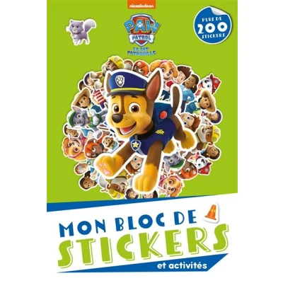 Image de Pat&#039; Patrouille Mon bloc de stickers et activités