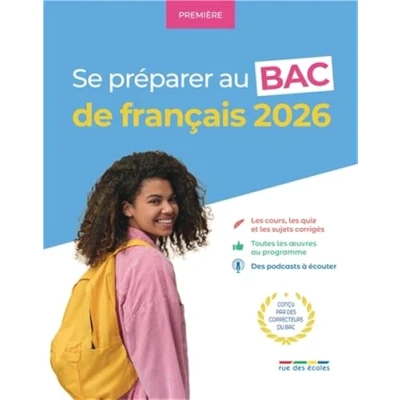 Afbeelding van SE PREPARER AU BAC DE FRANCAIS 1E
