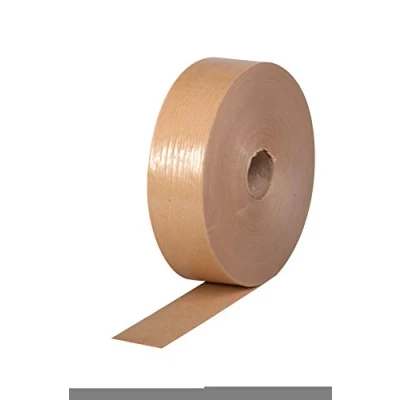 Afbeelding van Clairefontaine kraftpapier plakband nat klevend rol Bruin &gt; 4 cm breed