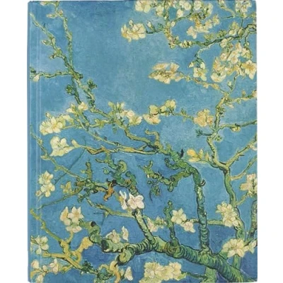 Afbeelding van Peter Pauper notitieboek Almond Blossom Large 18,5x22,8cm Gelinieerd