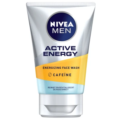 Afbeelding van 1+1 gratis: Nivea Men Skin Energy Face Cleansing Gel 100 ml