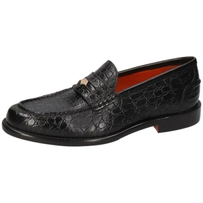 Afbeelding van Melvin &amp; Hamilton Gianna 3 mocassindames, zwart.