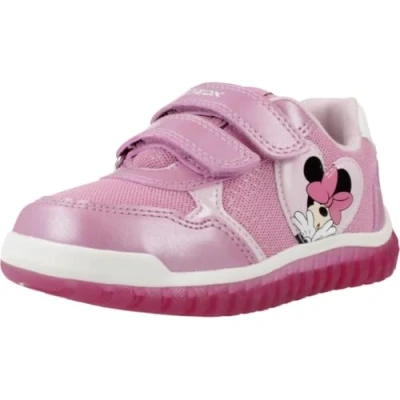 Afbeelding van Geox Disney Minnie Lightyloo GIRL Sneakers laag voor kinderen, Maat: 22, Pink Imitatieleer/ textiel