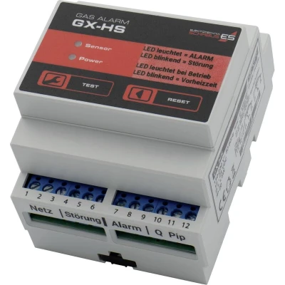 Afbeelding van Schabus GX HS Gas en koolmonoxidemelder werkt op het lichtnet Detectie van Methaan, Butaan, Propaan, Ethanol, Kooldioxide, Koelmiddel, Koolmonoxide,