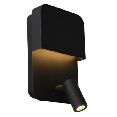 Afbeelding van Wandlamp dubbele functie inclusief leeslamp en USB lader
