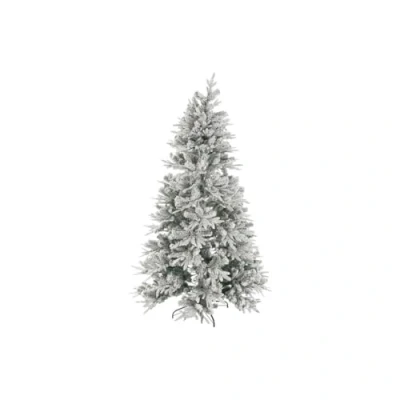Afbeelding van Kerstboom Home ESPRIT Wit Polyethyleen Besneeuwd 120 x 210 cm