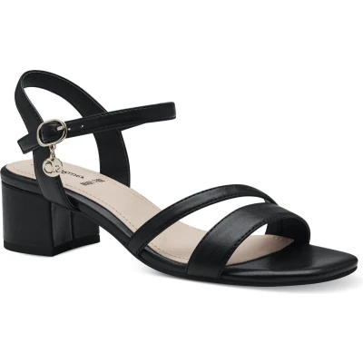 Afbeelding van s.Oliver 52820742 Sandalen, Dames, Maat: 40, Black Kunststof